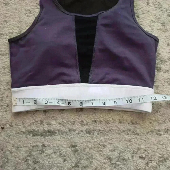 Mono B Womens Colorblocked Sports Bra M - Picture 12 of 13